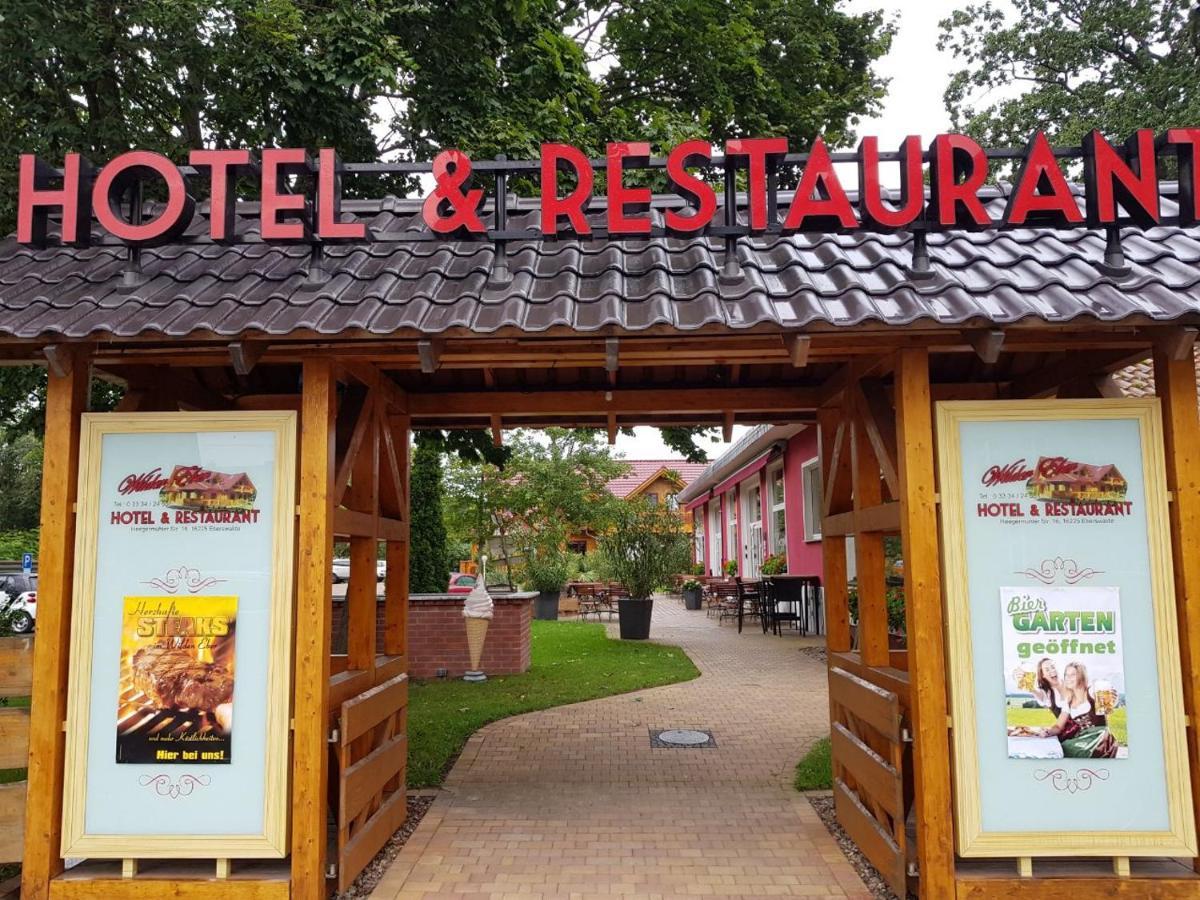 Hotel & Restaurant Wilder Eber Эберсвальде-Финов Экстерьер фото