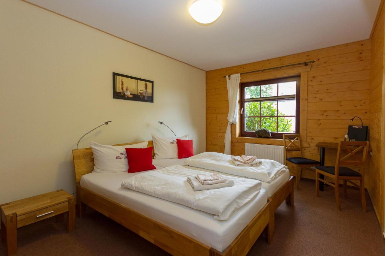 Hotel & Restaurant Wilder Eber Эберсвальде-Финов Экстерьер фото